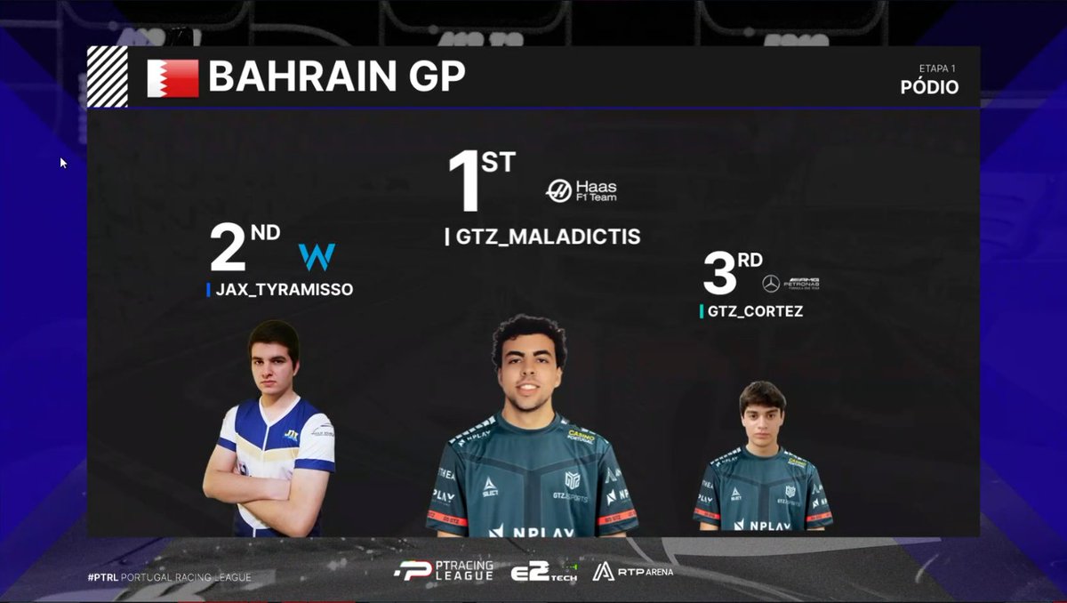 rtparena's tweet photo. O @Maladictis é o primeiro vencedor da temporada na Liga Ultimate PS.

👉 https://t.co/7Hv8eaBgDg

#F1naRTP #SIMRACINGnaRTP https://t.co/oRn1QcTWYt