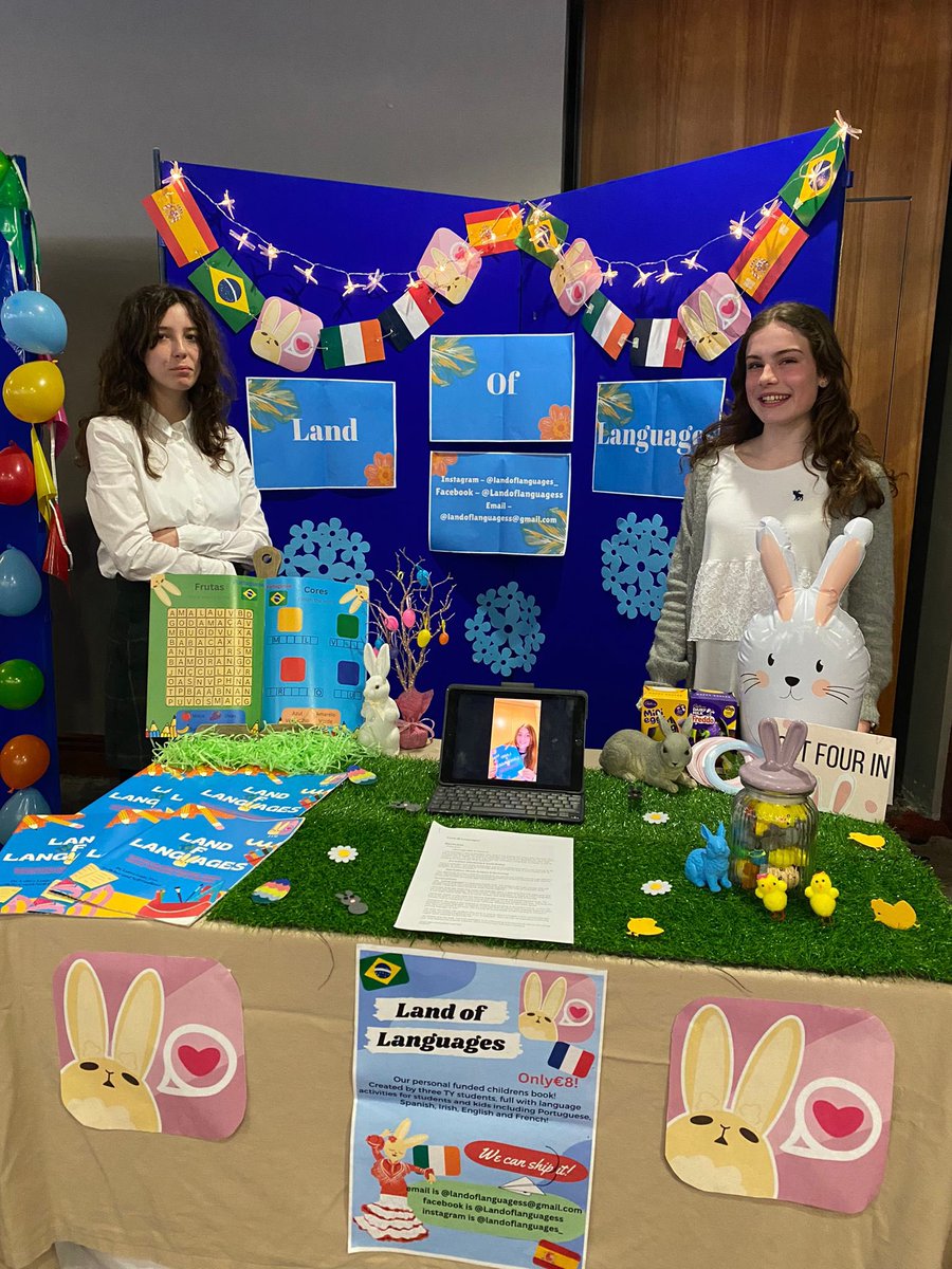 galwayetss's tweet photo. Congrats to our two TY enterprises who competed in today’s Student Enterprise County Final in The Clayton Hotel. Special mention to Land Of Languages created by Luiza, Nell and Eva who scooped 2nd place in the Senior Category! We’re so proud of you!
#studententerprise #whizzkids https://t.co/AJWt1Gdzn9
