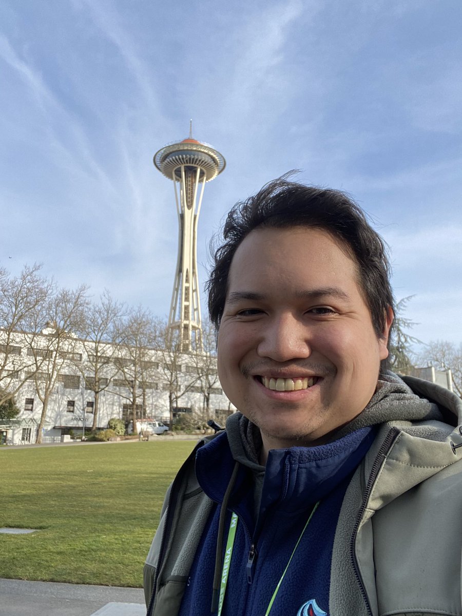 exeodying's tweet image. I love where I work man. #Seattle #ClimatePledgeArena #SpaceNeedle