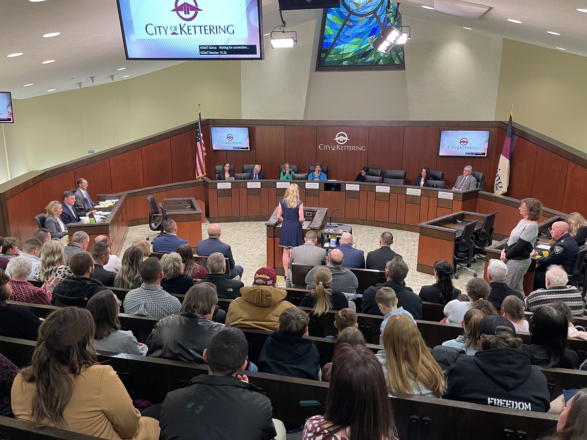 VBFirebirds's tweet photo. Congratulations to Voilet who presented her winning speech to Kettering City Council this week! We are so proud of you! https://t.co/inuD1l0GVS