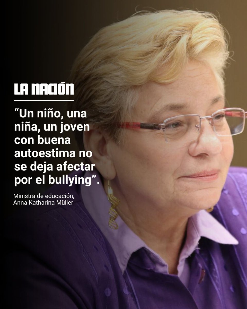 nacion's tweet photo. 👩‍🏫 #PersonajesDestacados | La respuesta de la jerarca se dio ante consultas del diputado frenteamplista Antonio Ortega, quien le solicitó mencionar acciones para combatir el bullying entre estudiantes. https://t.co/JRyBpIVhRm https://t.co/OYRyxCxxks