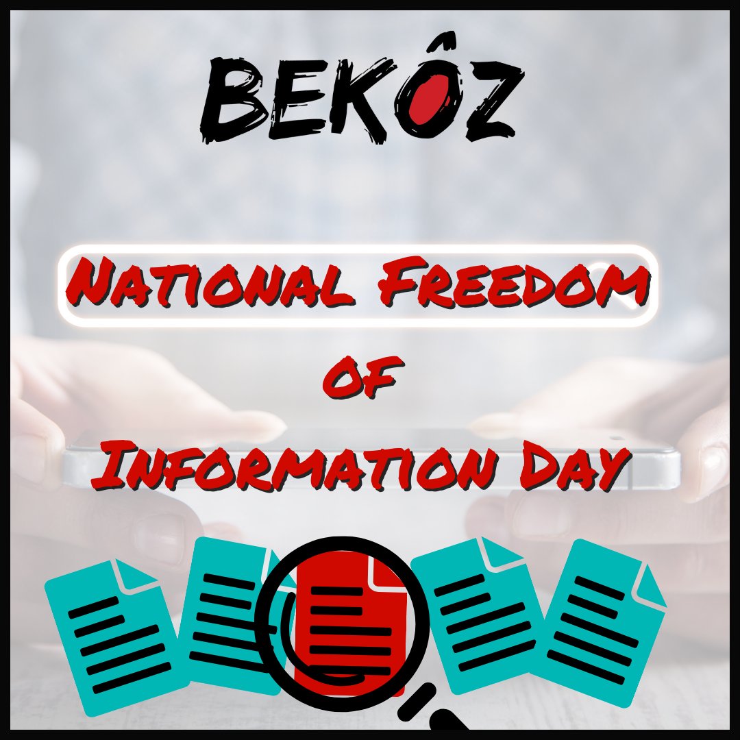 It's #NationalFreedomofInformationDay. It isn't clear when National Freedom of Information Day was created, but it was first celebrated on March 16, 1751, the Fourth President of the United States, James Madison’s birthday. #BekozMarketing