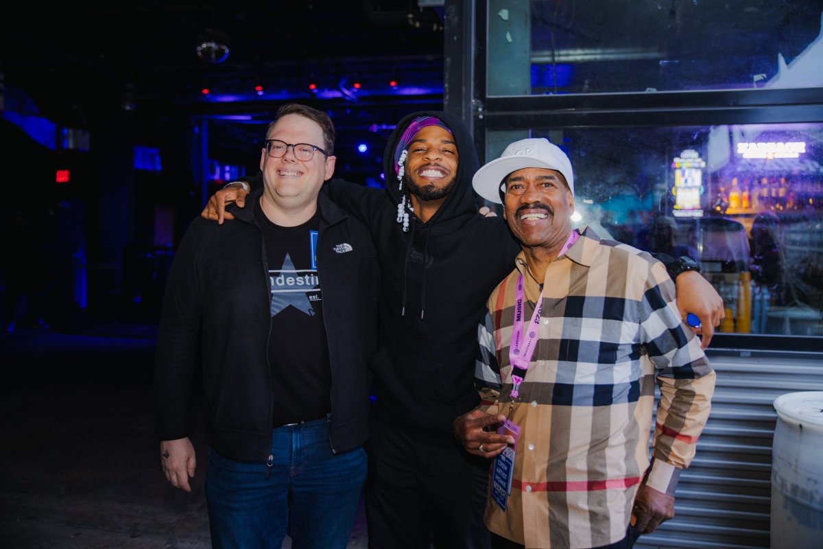 sagaftra's tweet photo. Last night's @sxsw showcase presented by SAG-AFTRA featured NED @DuncanCI and @defjam artists celebrating the past, present and future of hip-hop 🔥 Performers included @Therealkiss, @armaniblanco, @SwaVay, @MarqusClae, #DSturdy &amp; #PhillyGoats, @1LilMigo and @Pap_Chanel. https://t.co/dpzfUtrUuU