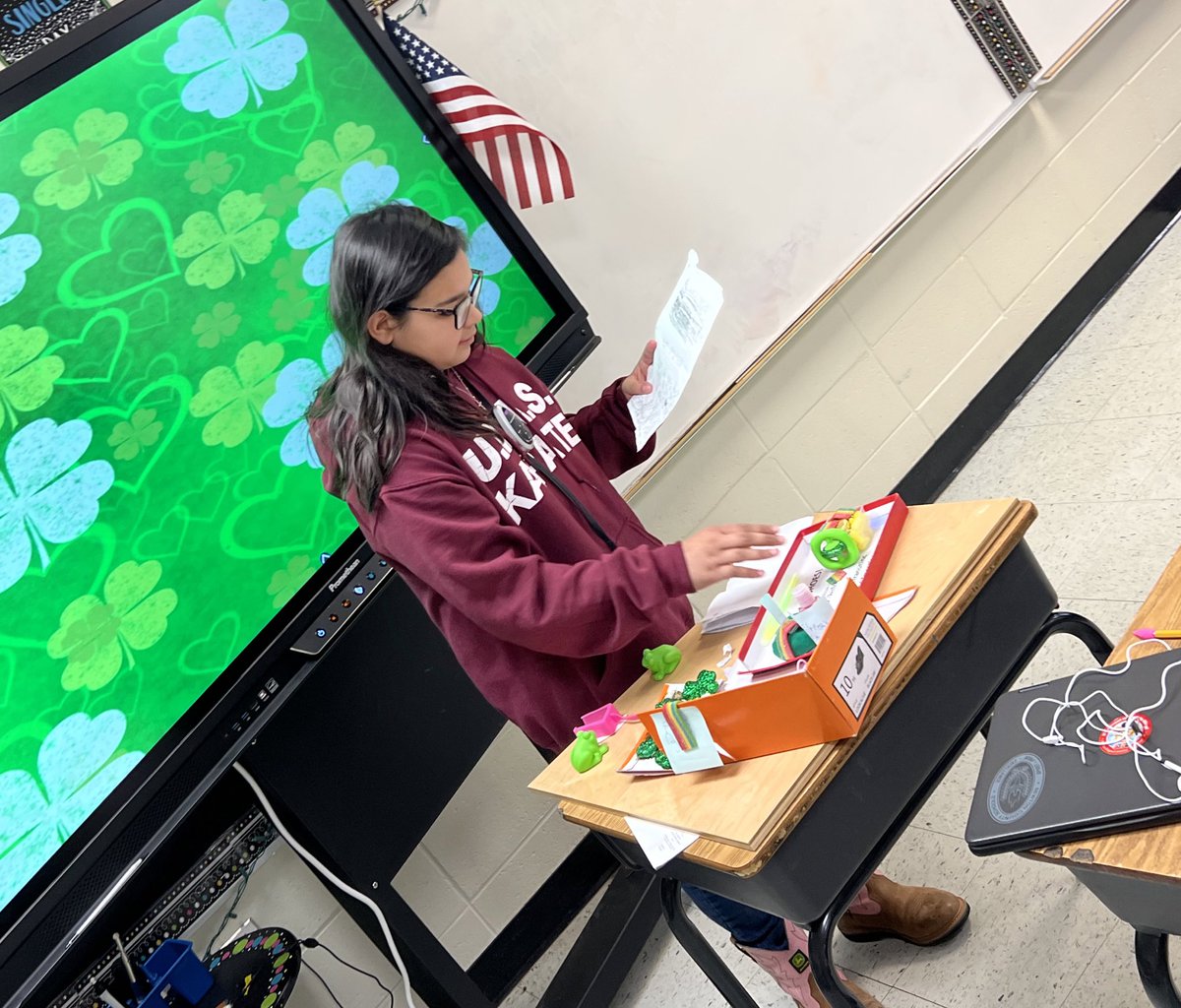 MsChristian11's tweet photo. Definitely NOT a trap! I’ve lepre-gone out with my students, but we’ll be back soon. Love the creativity from 4th grade! @LVESCHOOL @LeazerKim #LLLT https://t.co/tsGWb5zpsQ