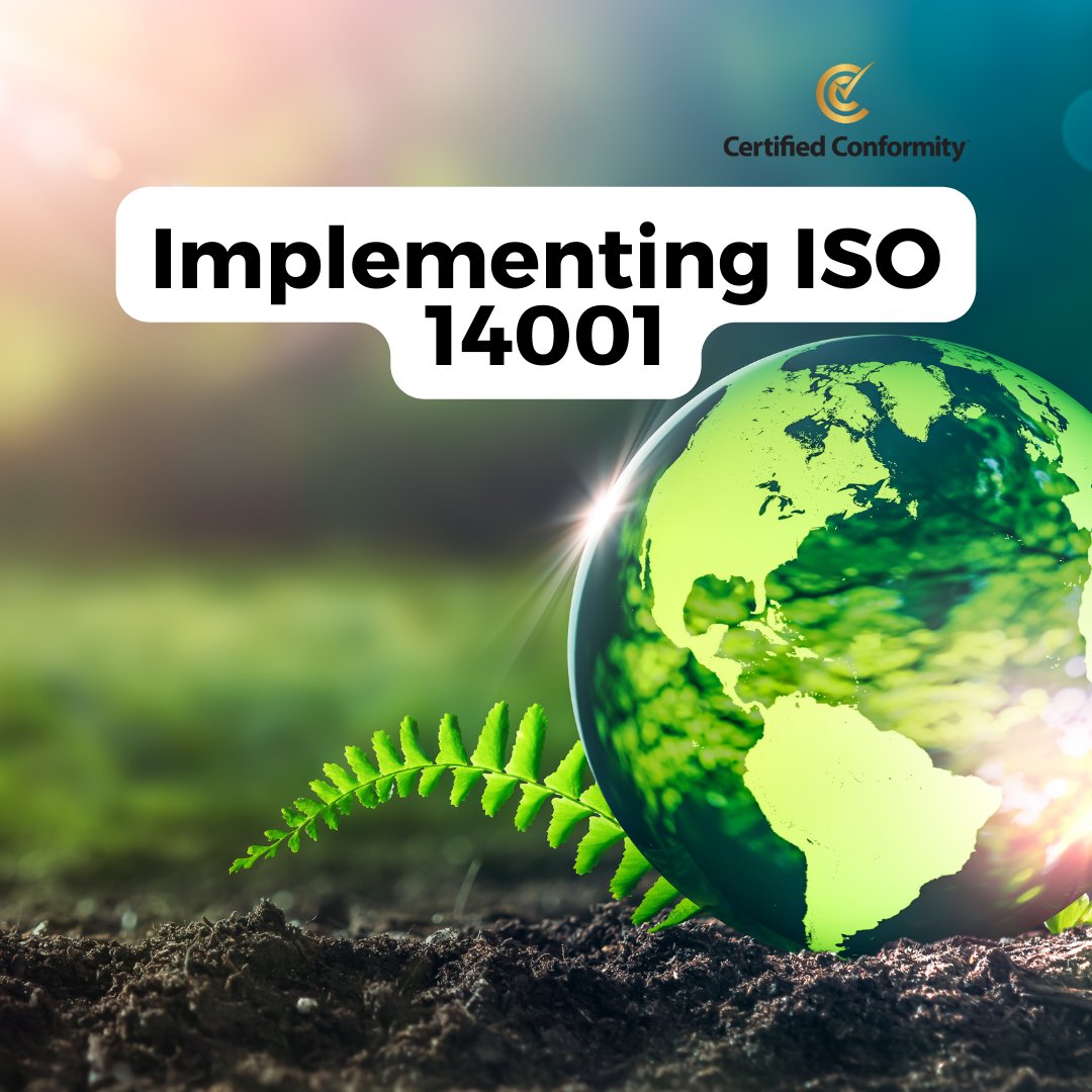 Implementing an Environmental Management System is a systematic way to recognise and control the effects your company has on the environment🙌

Contact us today certifiedconformity.com/contact/  

#ISO14001 #EnvironmentalManagementServices #iso #isocertification #certification #training