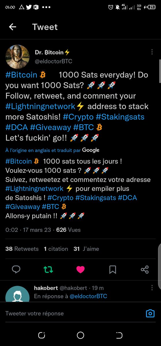 EnockDivin's tweet photo. @eldoctorBTC All task done. 
Hope to receive reward 🤲🔥🔥🔥

#LightningNetwork https://t.co/ZC6L7FNJkU