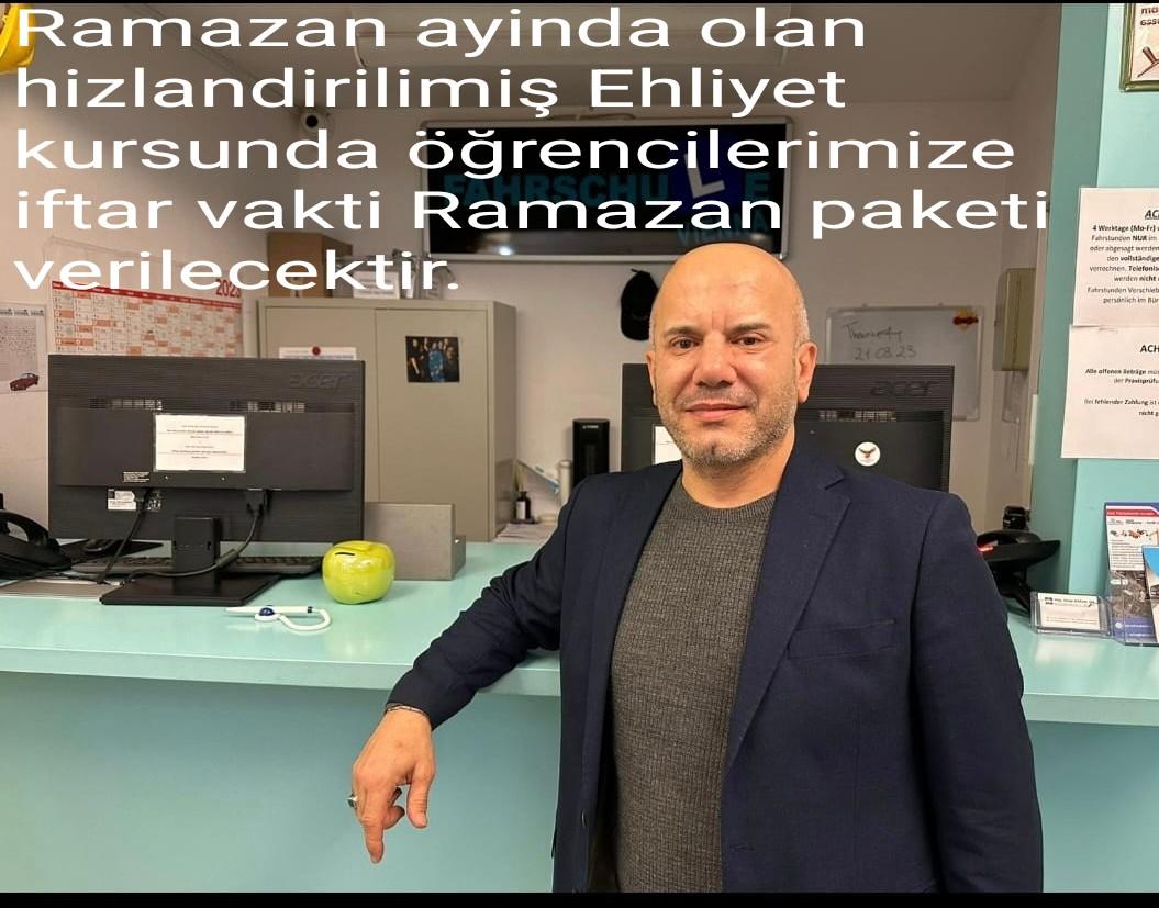 MustafaIscel's tweet image. Ramazan ayinda olan hizlandirilimiş Ehliyet kursunda öğrencilerimize iftar vakti Ramazan paketi verilecektir.
Fahrschule Vienna