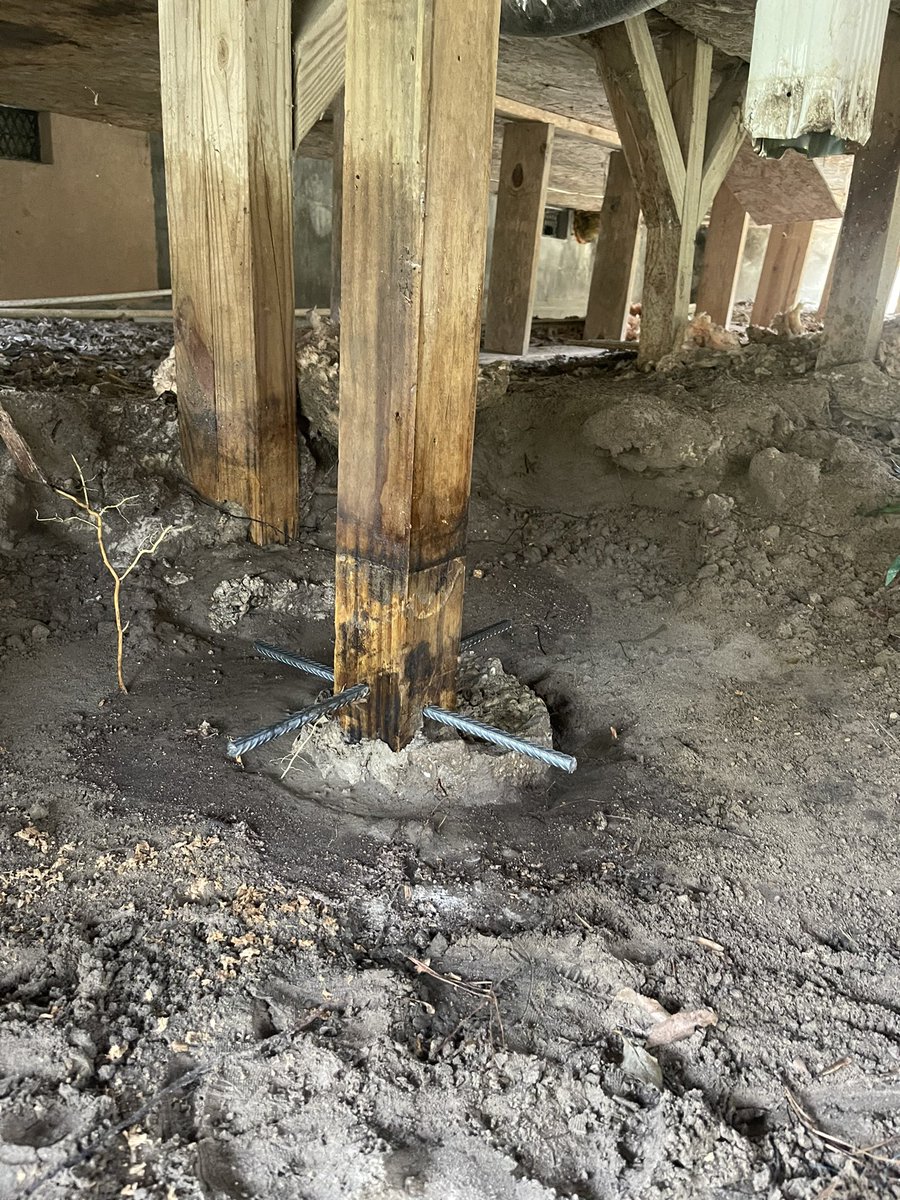 OnPointPMC's tweet image. Old Fort: footing repair