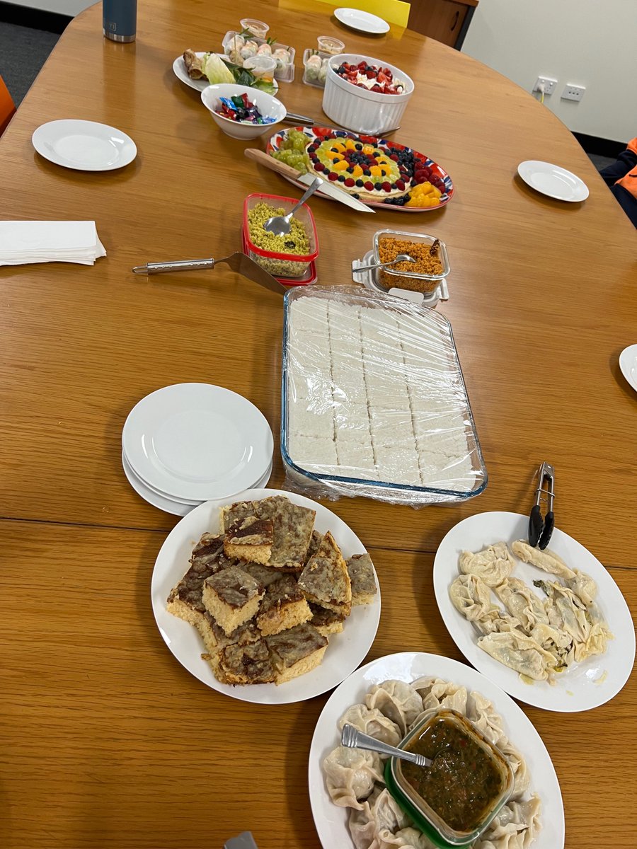 ConcernAust's tweet photo. Cultural Diversity Week! We celebrated the diverse cultures that make up our workforce through hosting our first annual Potluck Lunch!

Vietnam, Britain, Nepal, USA, Sri Lanka, East Africa, Lebanon, India, Netherlands and Australia were all represented!

#culturaldiversityweek https://t.co/tkcFoqQ1Gt