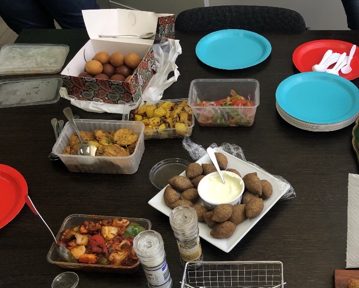 ConcernAust's tweet photo. Cultural Diversity Week! We celebrated the diverse cultures that make up our workforce through hosting our first annual Potluck Lunch!

Vietnam, Britain, Nepal, USA, Sri Lanka, East Africa, Lebanon, India, Netherlands and Australia were all represented!

#culturaldiversityweek https://t.co/tkcFoqQ1Gt