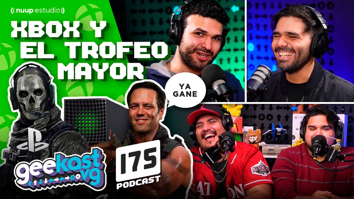 GeekastVG's tweet photo. ¡Fatan 2 meses para saber si XBOX se queda con Activision Blizzard! ¿Es cierto que Call of Duty seria una victoria asegurada?#xbox #xboxvssony #activisionblizzard #xboxactivition #guerradeconsolas
📺 https://t.co/ywUcaIQnuz https://t.co/aLxb64k6Uv