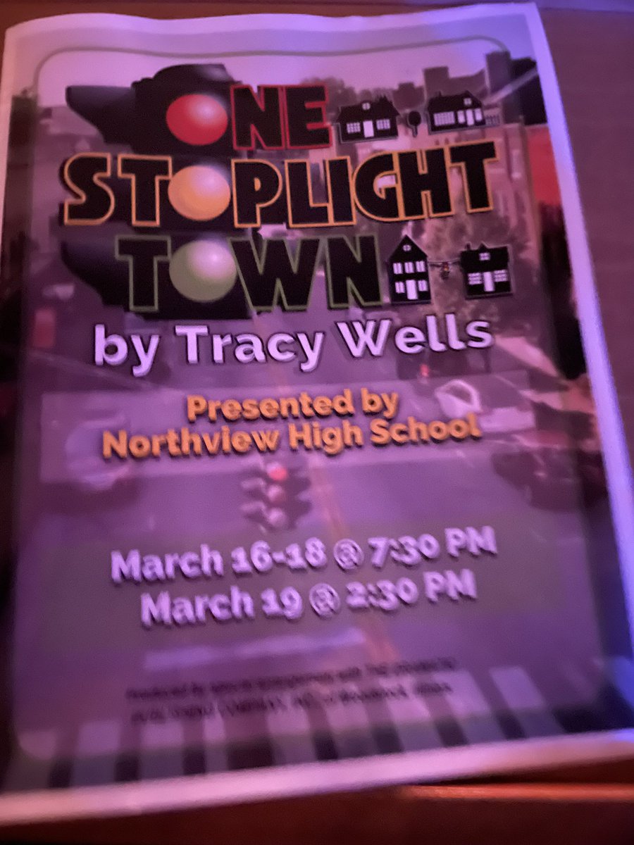 SuptSylvania's tweet photo. It is Opening Night!!! I just love live theater! #NVHS #Wildcats #PerformingArts https://t.co/JGI7uIJqnb