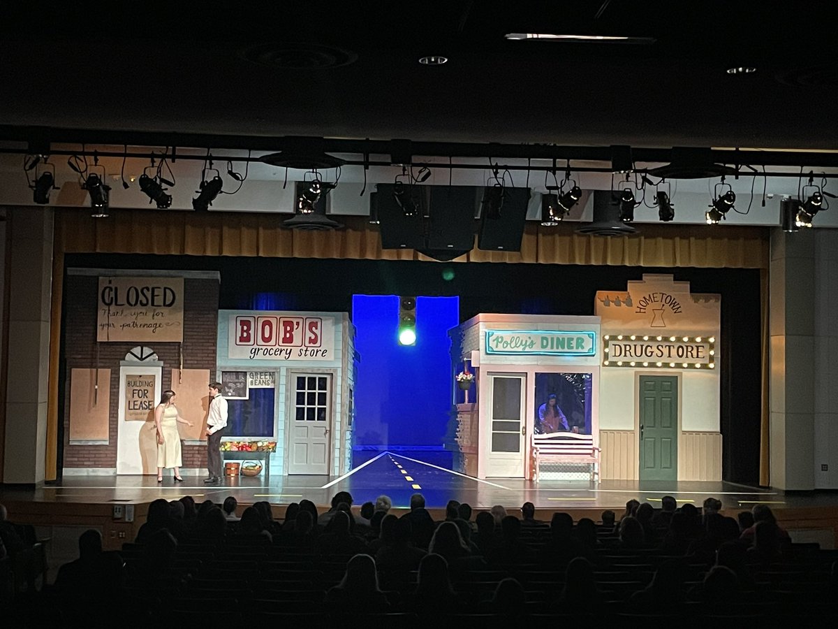 SuptSylvania's tweet photo. It is Opening Night!!! I just love live theater! #NVHS #Wildcats #PerformingArts https://t.co/JGI7uIJqnb