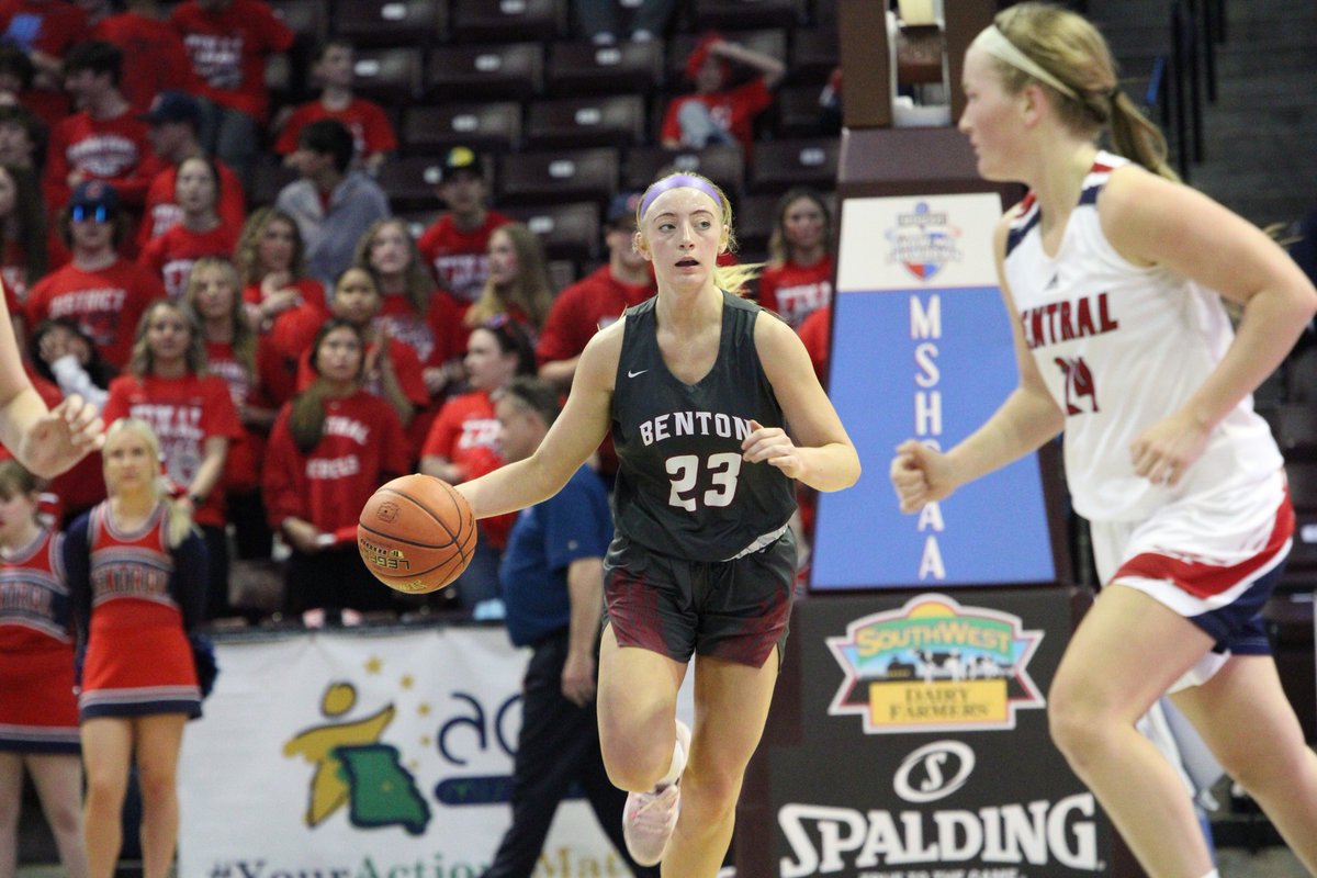 .<a href="/BentonLadyHoops/">Benton Lady Cardinals Basketball</a> staged an epic comeback against Central Park Hills, beating the Rebels 55-48 in OT in Class 4 state semifinals Thursday.

The Cards go for gold on Friday at 4.

"We're really, really proud of our girls."

Photos - <a href="/cliffnotes_pod/">Cliff Notes Podcast</a>.

Story:
stjosephpost.com/posts/febf74e6…