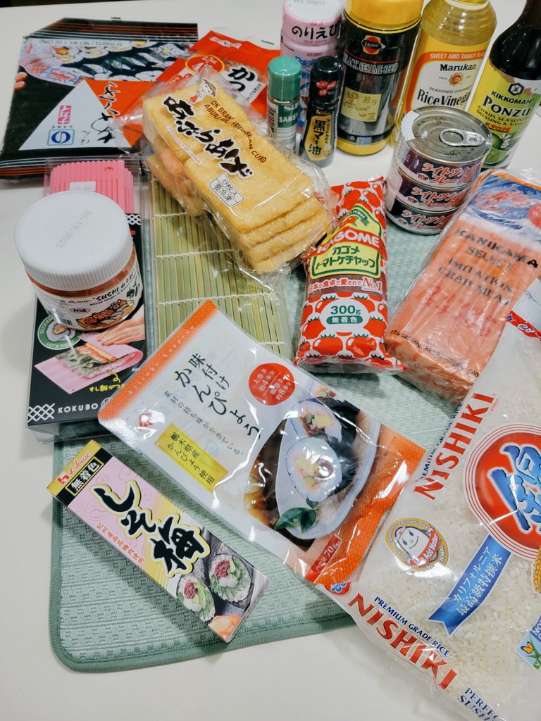 I ended up at #japanvillage hehe and I picked up all sushi stuff under budget! Thank you all who subbed or donated! I couldn't have done it without ya! I used this month's payout for our sushi stream! 😁

See you this Saturday, March 18th, at noon est! I'm very excited!