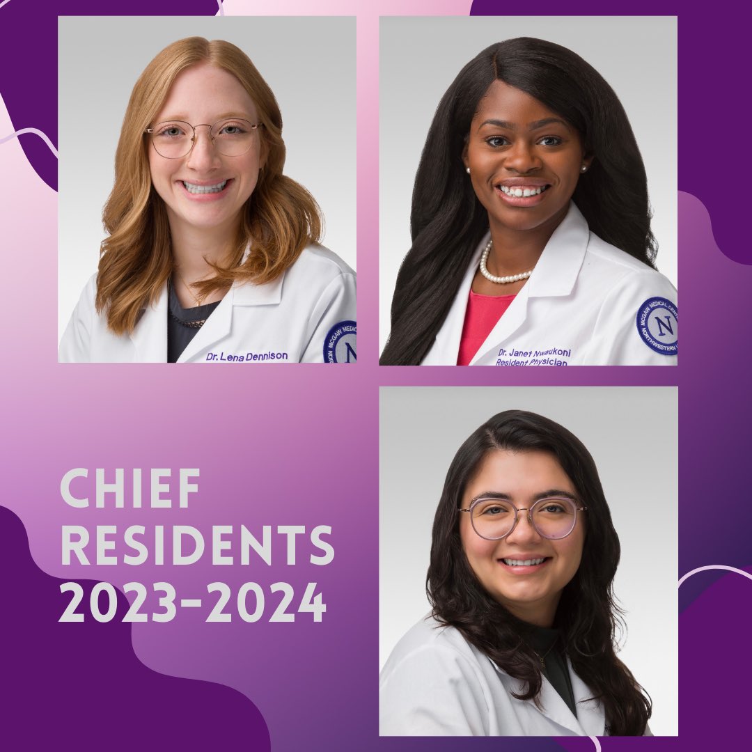 Big congrats to our new chiefs for the next academic year! We are excited to welcome Dr. Lena Dennison and Dr. Janet Nwaukoni into their roles as administrative chiefs. A warm welcome to Dr. Roxana Moraga who will be serving as our academic chief!

#FMRevolution #familymedicine