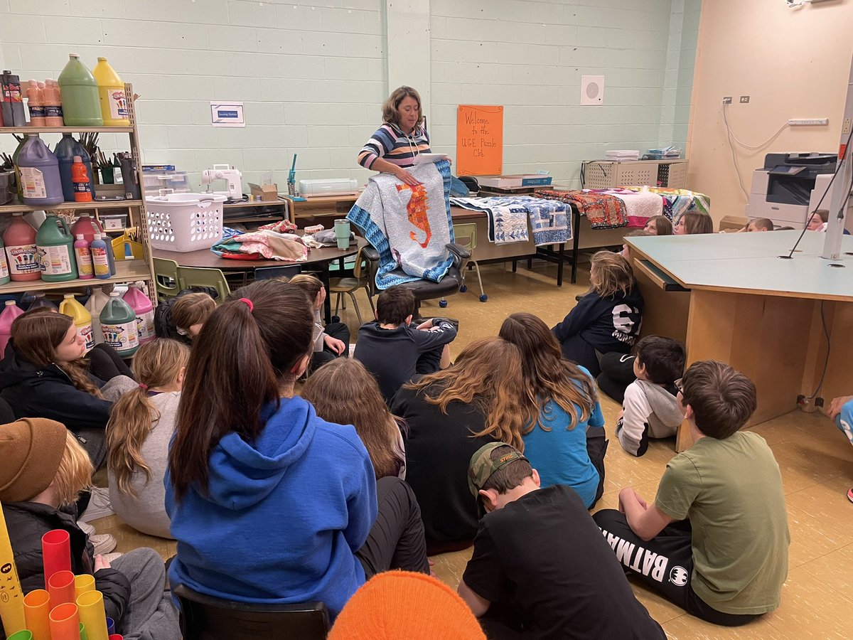 This “Some Shockin” good week @UGEABC has brought so much fun & excitement to our school. Earlier this week, the grade 6’s had the privilege of learning about the importance of food & recipes from Ms. Williams & quilting with Ms. Butler! We can’t wait for tomorrow! @MsPowersClass
