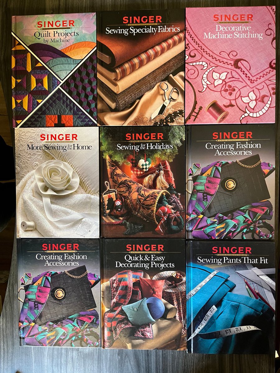 Calgovin's tweet photo. Excited to share this item from my #etsy shop: Singer Sewing Reference Library - Choose from 30+ #sewingbooks #singerlibrary #sewing #referencebooks #sewinghowto #howtosew #learntosew #singer #singersewing https://t.co/AD3VPLYR9Q https://t.co/gOl0LoL1LR