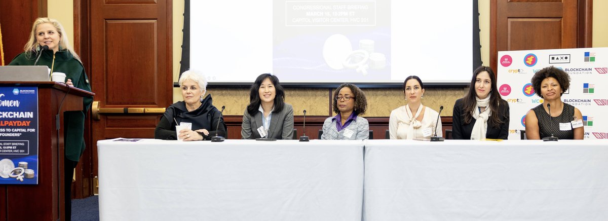 Blockchain Foundation was proud to host the Web3 Women #EqualPayDay Luncheon Briefing on Capitol Hill featuring @ThessyMehrain @karenhsumar @Amanda_S_Wick @SocialGoodBiz @bwblockchain @LindsayOnTech @AmoilsNisa #WomensHistoryMonth #BlockchainEducation