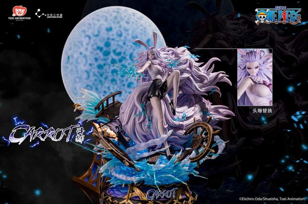 SanMigou's tweet photo. @agils_w Carrot forme Sulong par Light Year studio 🥕

📐H60cm x W58cm x D59cm
📌2 têtes
✨LED (lune exposable séparément)
💸 +-899€ hors envoi (j'attends le prix définitif fournisseur 🙏) 

#onepiece #carrot #lightyearstudio https://t.co/gKOyA8Pdya