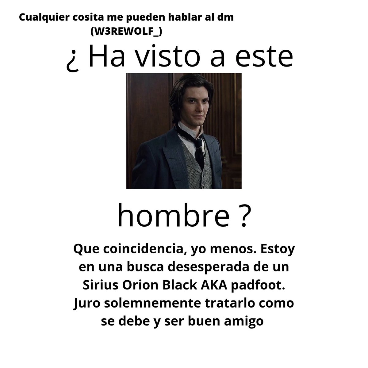 UNA VEZ FUNCIONO, LA CUARTA ES LA VENCIDA.

Les juro que soy un pibe copado, es pq no uso el fancast de andrew 🥺🥺
