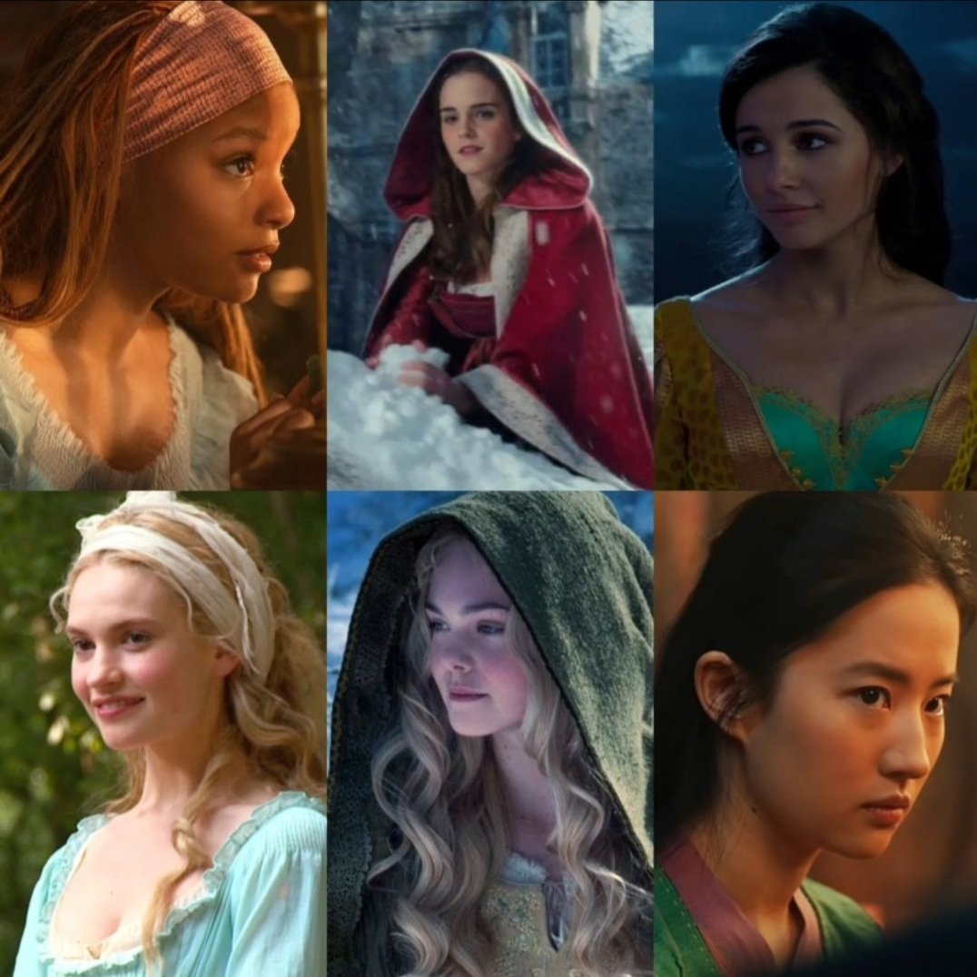 Elas 💚❤💙💜🧡💛 #beautyandthebeast #aladdin #maleficent #thelittlemermaid #cinderela #disneyside #disneymagic #disneyprincess #mulan #liveaction #disneyworld #liuyufei #naomiscott #emmawatson #hallebailey #ellefanning #disneygram #disneyprincess #disneyliveaction