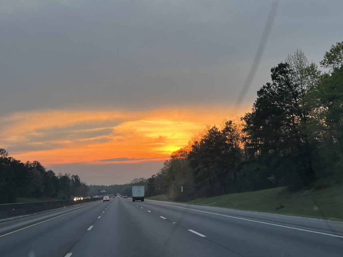 Mekayjs's tweet image. Sunrise, sunset. 12 hour work days are for the birds! I am one tired library lady.