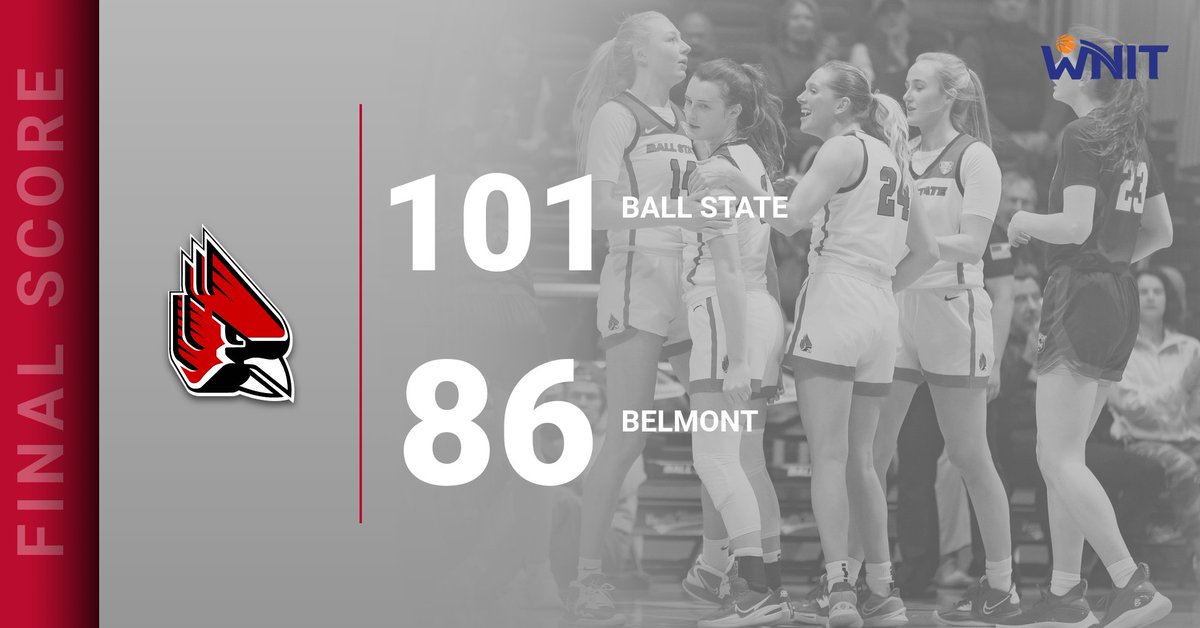 🏀The Cardinals advance to the second round of the <a href="/WomensNIT/">WNIT</a> with their win over the Bruins tonight‼️

#ChirpChirp x #WeFly