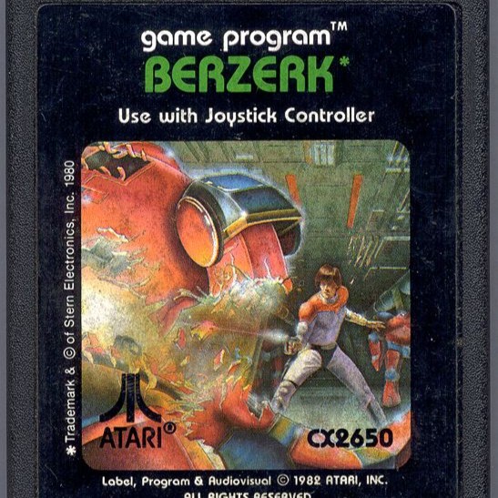 Atari on Twitter "Berzerk, the classic arcade game from the 80s, found