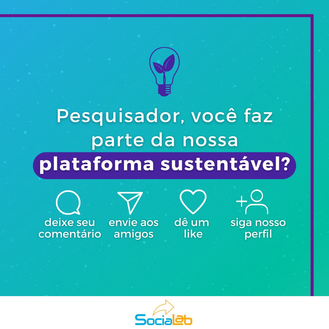 Você sabia que nós somos uma plataforma de troca de reagentes e células, feita por Pesquisadores para Pesquisadores? É verdade!✅✅
Arraste pro lado e saiba mais!➡️➡️

socialab.com.br

#ciencia #science #pesquisabrasileira #inovação #cienciaaberta #openscience