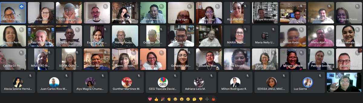 ¡5a. Cumbre de líderes y capitanes GEG Hispanoamérica! #GEGHispanoamerica #GEGprogram 
Nuevas ideas y muchas colaboraciones en puerta. Estén atentos a todos los eventos en geghispanoamerica.org/calendario/