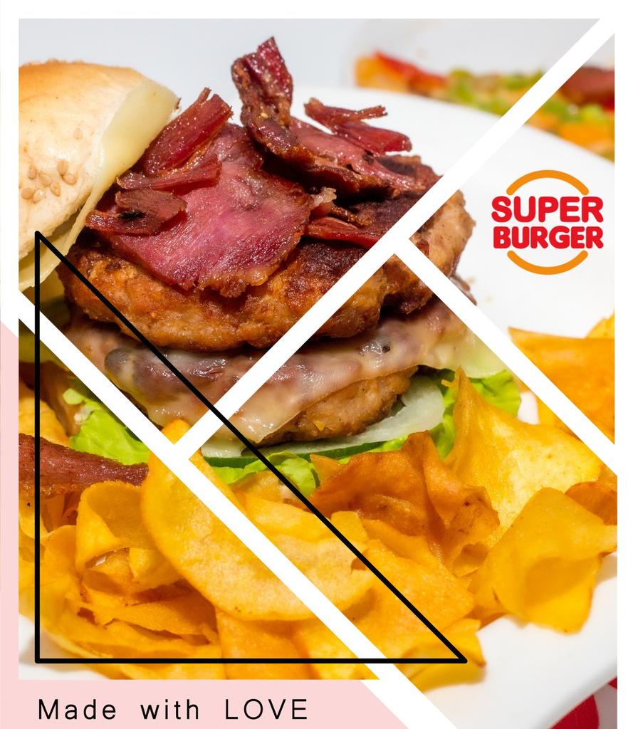 Sabías qué.. el bacon es rico en hierro, zinc, magnesio, fósforo, selenio y sodio. Es el ingrediente distintivo de nuestra Crispy Burger .Tienes que probarla!!