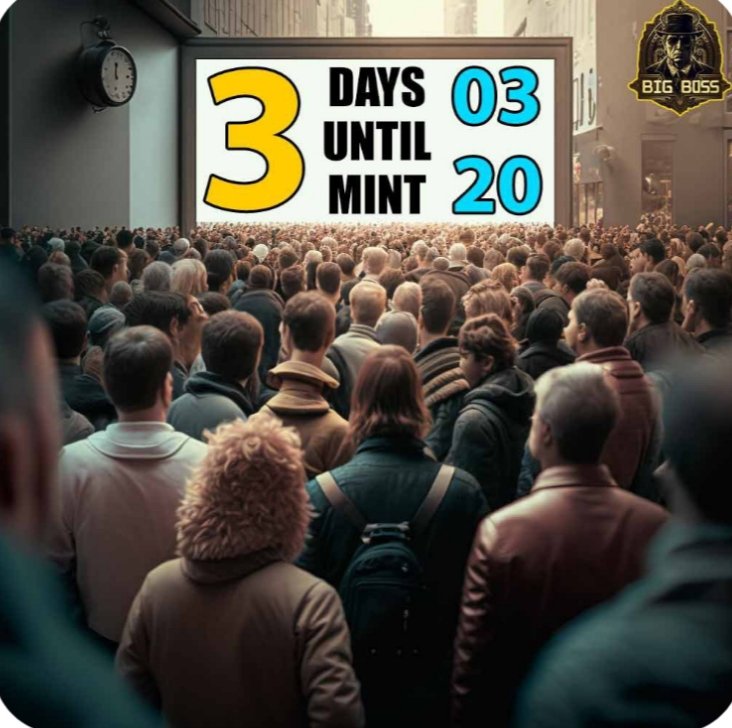 🎁 $BBG GIVEAWAYS🎁

🚀This NFT &amp; Crypto Project Could Be Your Best Investment of 2023

 Prize🎁
🥇1500 $BBG [15$]
🥈1000 $BBG [10$]
🥉2x OG
4️⃣10x WL

Rules:
1️⃣ Follow <a href="/Big_Boss_Gang/">BIG BOSS GANG $ⒷⒷⒼ$ | MINT SOON | EPISODE II</a>
2⃣❤️&amp;🔁
3⃣Tag 3 ppl
4️⃣Join discord.gg/XuQtKk64vy

🕛24H
#NFT #SolanaNFTs #NFTCommunity  #Solana