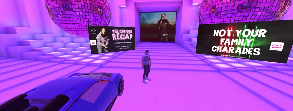 theurbanblockch's tweet photo. Get a dose of funny in the Metaverse 🤣🔥#comedy #chauntewayans #metaverse #funny #comedyvideo #comedyshorts #nftcommunity #nft #nfts #spatial #caffine #comedynft #comedyshow #funnypeople #eth #bitcoin #comedian #comedycentral #readyplayerme #encore #laugh https://t.co/qOKV7J2GCC https://t.co/Ui5RUXzRhe