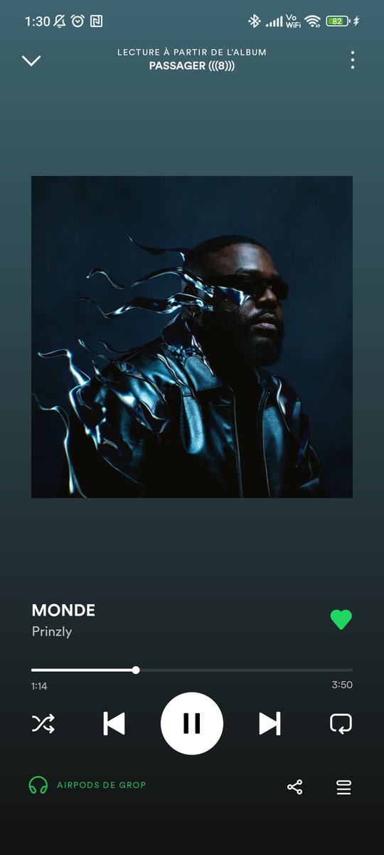 bon, j'arrête un peu de rt la révolution pur parler de prinzly, track 2, je prends une claqué deja