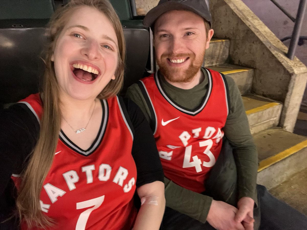 Happy birthday to my hubby to be! Go Raptors Go! #tangerinefanangle