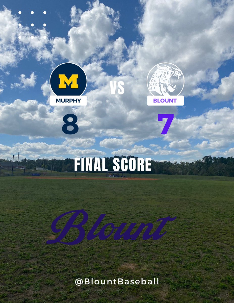 Blount Baseball tweet media