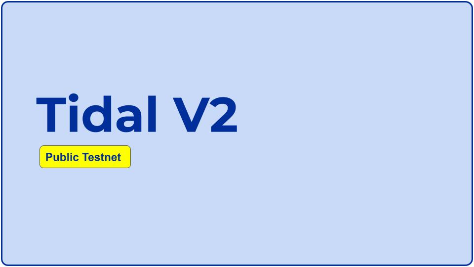 tidaldefi's tweet photo. 🚀🚀🚀 The long wait is over! We are excited to launch Tidal V2, an on-chain de-risk platform that https://t.co/tFhKB1T2nZ