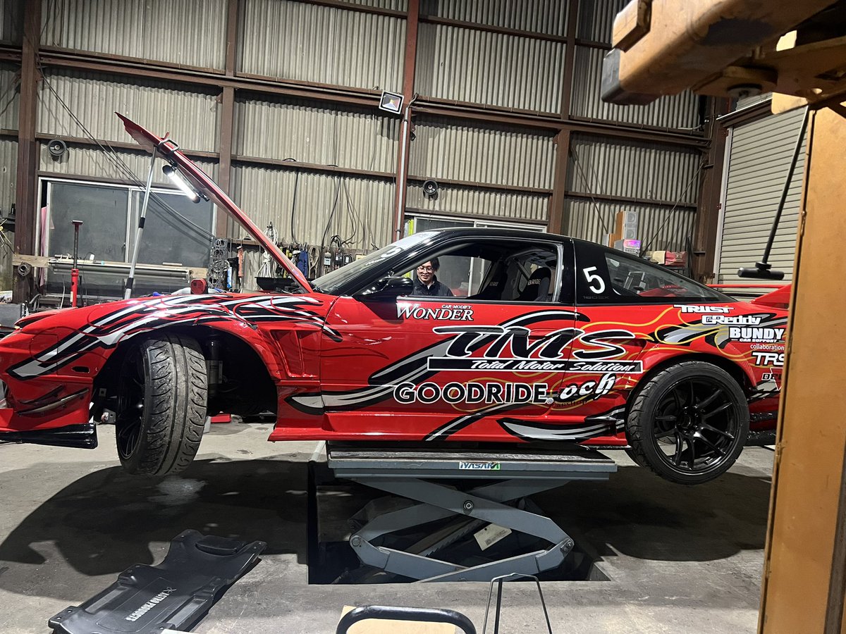 今年はTMS GOOD RIDE RACING TEAMとしてlightsフル参戦します