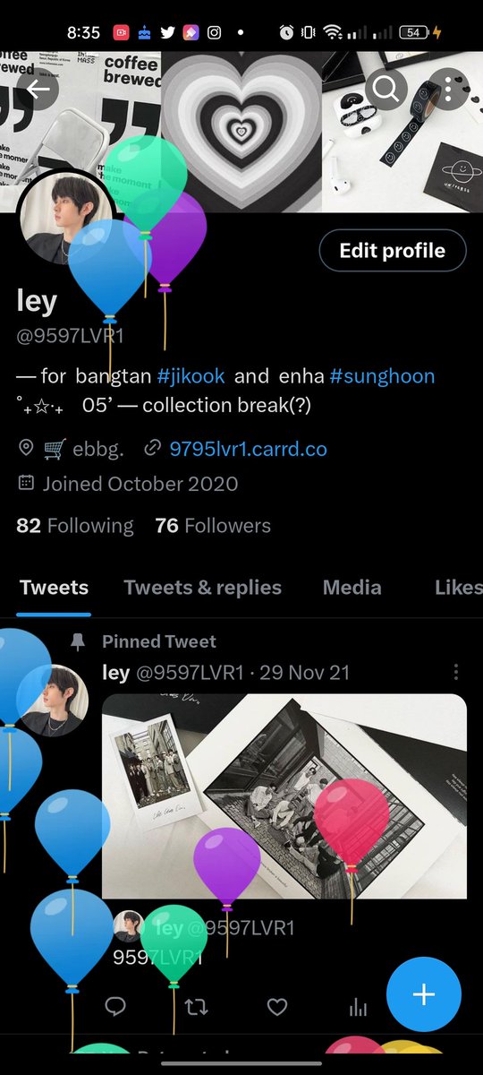 9597LVR1's tweet photo. BALLOONSSSS https://t.co/KizK6xWikd