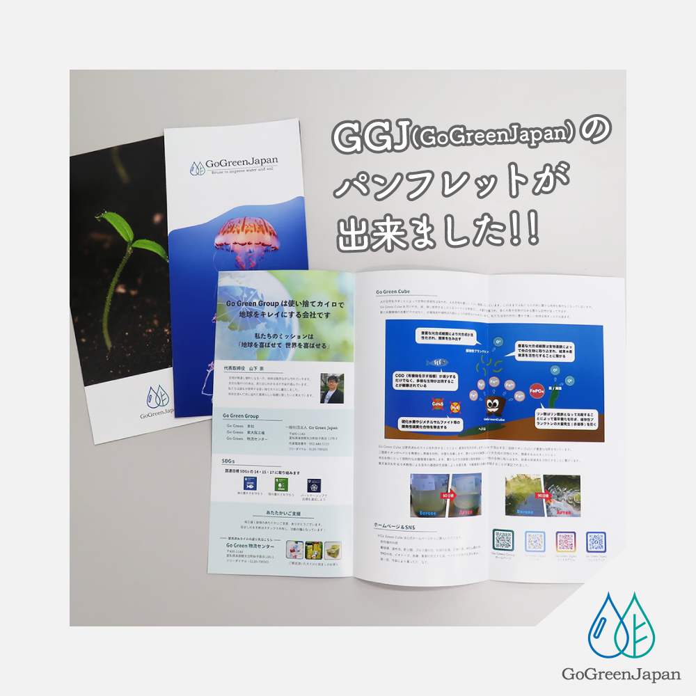 Go_Green_Japan's tweet photo. GGJ(GoGreenJapan)のパンフレットが完成いたしました!パンフレットの内容は、半分がGoGreenCubeの紹介で、もう半分は日頃のご支援の感謝でできています。
皆さんのご期待に応えられるよう、活動して参ります!!
#GoGreenGroup
#カイロ
#カイロ回収
#リサイクル
#水質浄化
#ありがとう https://t.co/Y2R8zZG4IT