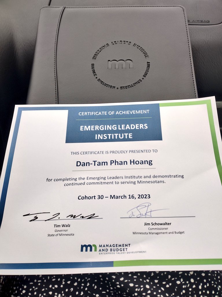 dtphanhoang's tweet photo. Congratulations to all my fellow @MMBCommunicates ELI graduates! Wonderful time catching up with @mnhealth CFD Leadership! Thanks for the inspiring words @bcunningMDPHD ! Looking forward to what we will accomplish next #HealthEquity #SocialJustice #ThursdayThoughts https://t.co/Of47aQEjh5