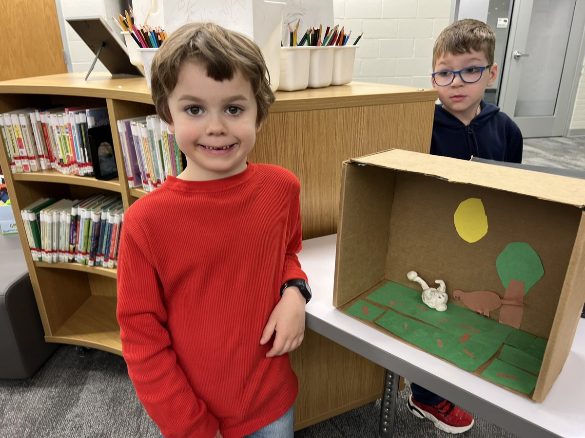 mamatank4's tweet photo. We have been doing some awesome animal research in kindergarten! Students picked an animal of their choice and were asked to find out their animal’s habitat, what they eat and what their babies are called! Our “Animal Museum” was a hit with our @BRES_Bears! #learningonthecliff https://t.co/WcDiFcI8Co