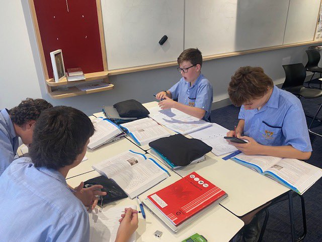 Marcellin's tweet photo. Year 9 Maths students working together to solve for the unknown in measurement and geometry and statistics and probability utilising their CAS calculators! 🕺

#mathematics #Geometry #Statistics #probability #marcellincollege #bebecome https://t.co/nnVnPRhA0h