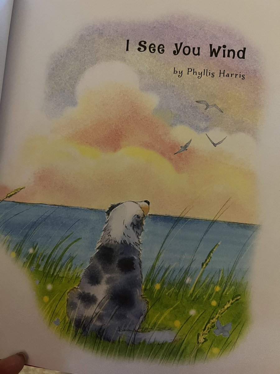 Mrs_Collier_6's tweet photo. When your neighbors daughter loves your dog, she replicates her in the next book she authors! ❤️🐾 #LifeCollierized check out her book here: I See You Wind https://t.co/BGAfvyYEWy https://t.co/dq7y6r3Px3