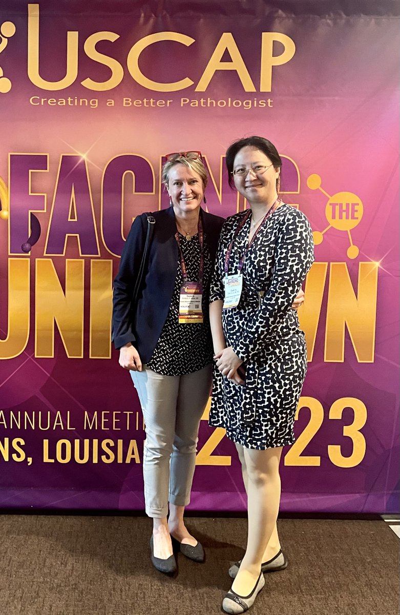 Fun to see former (and future) Stanford Breast Pathology Fellows at #USCAP2023 @StanfordPath #BreastPath