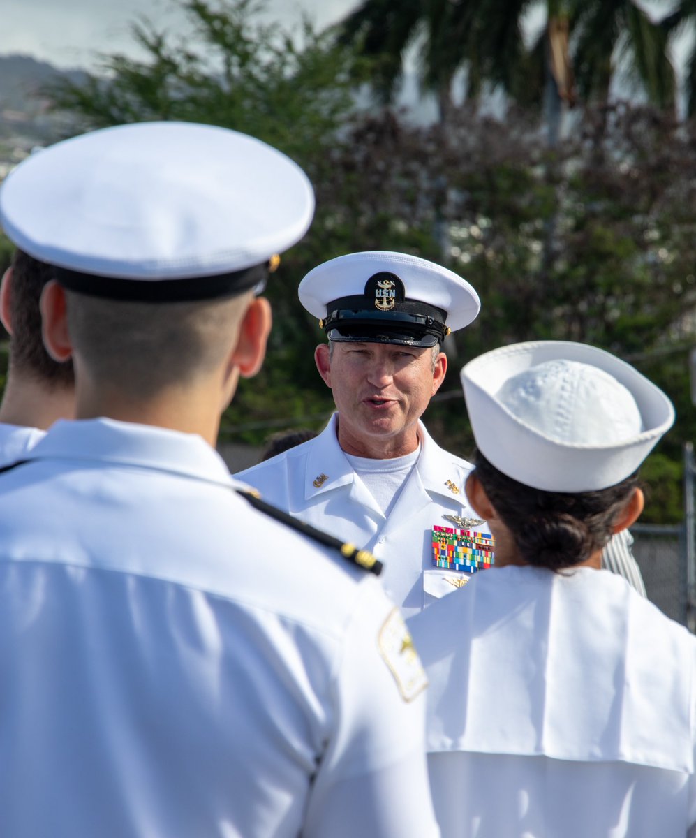 The Hawaii Sea Cadet Annual inspection was held to review battalions & cadets from across the islands. The USPac Fleet senior enlisted sailor, Fleet Master Chief James Tocorzic, was on hand to speak with the cadets and provided great inspiration to tomorrow’s leaders.
#seacadets