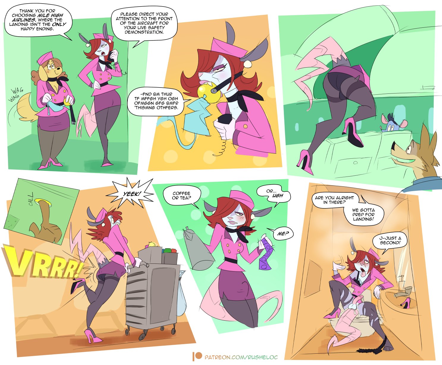 The only way to fly!

?ゝ??)ノ?
Art by @RushEloc
#femboislove #femboi #femboy #furry #furryart #男の娘 #gay