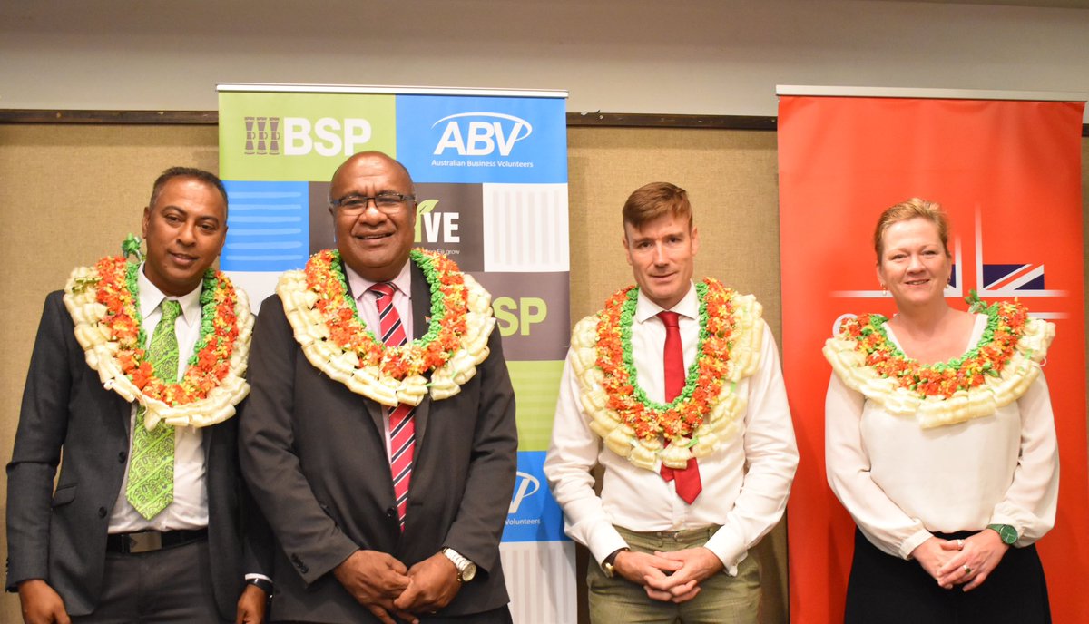 🇬🇧🤝🇫🇯Supporting growth and resilience of Micro, Small & Medium Enterprises is essential for economic development in Fiji. The @UKinFiji is proud to support @ABV_Australia @BSPPacific to deliver training, facilitation & coaching that will ⬆️ business resilience & create more jobs