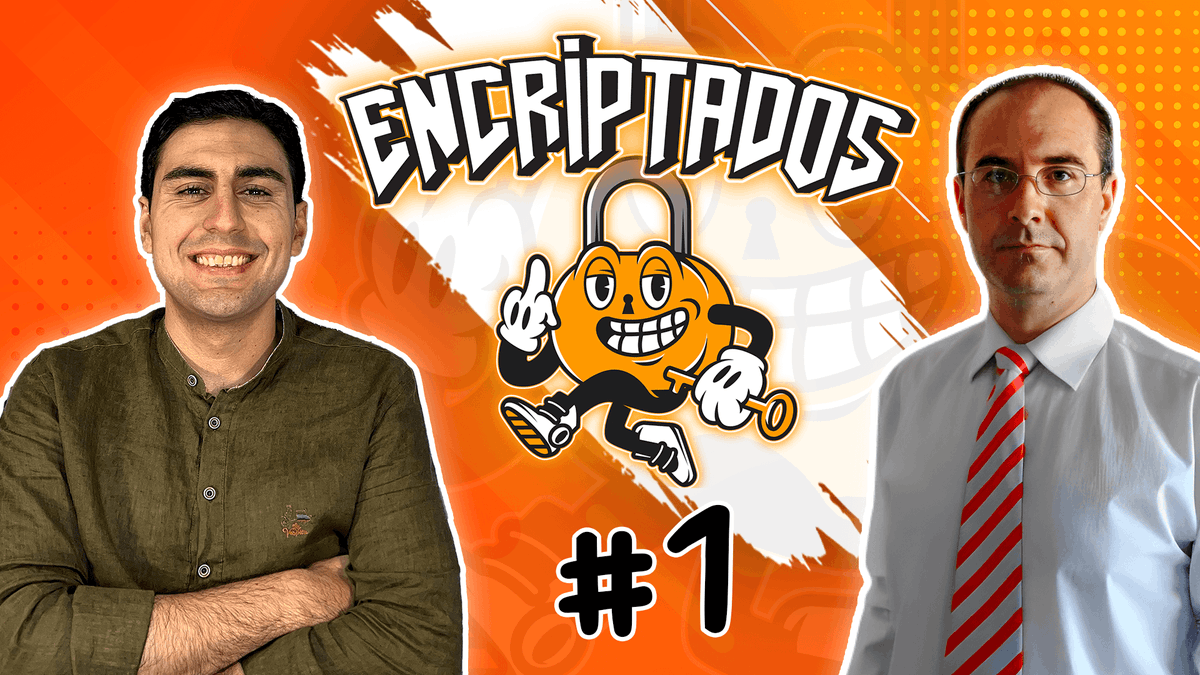 EncriptadosOG's tweet photo. Primer podcast de Encriptados🔐 junto con 
@VEscudero

👉Pionero en Bitcoin y experto en ciberseguridad

Hablamos sobre sus inicios, propuesta de valor de Bitcoin, economía austriaca, NFT, tips de ciberseguridad, minería y mucho más!

⚡NO te lo pierdas‼️
https://t.co/IdFDT2VlEi https://t.co/HqK5lWuo9x